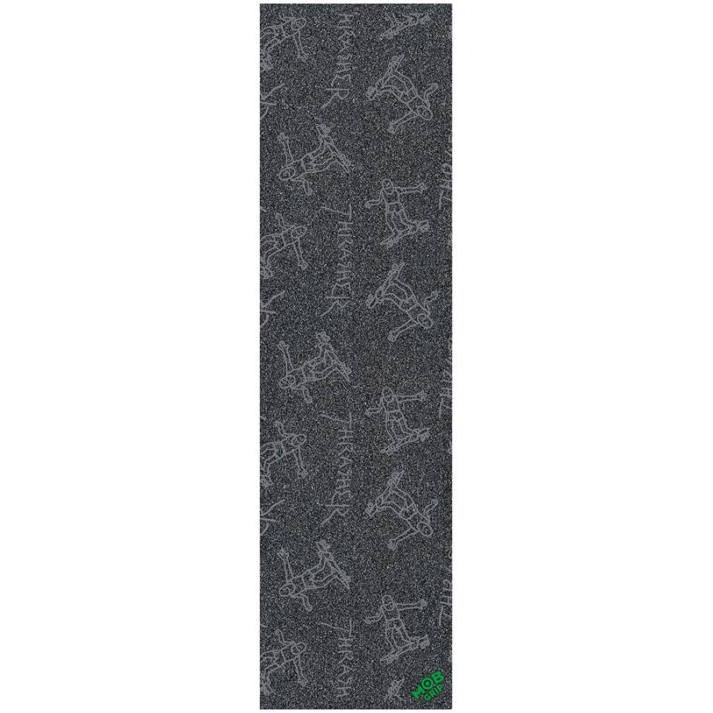 MOB x Thrasher Gonz Pattern Skateboard Grip Tape - Black