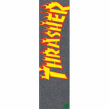 MOB X Thrasher Flame Skateboard Grip Tape - Black