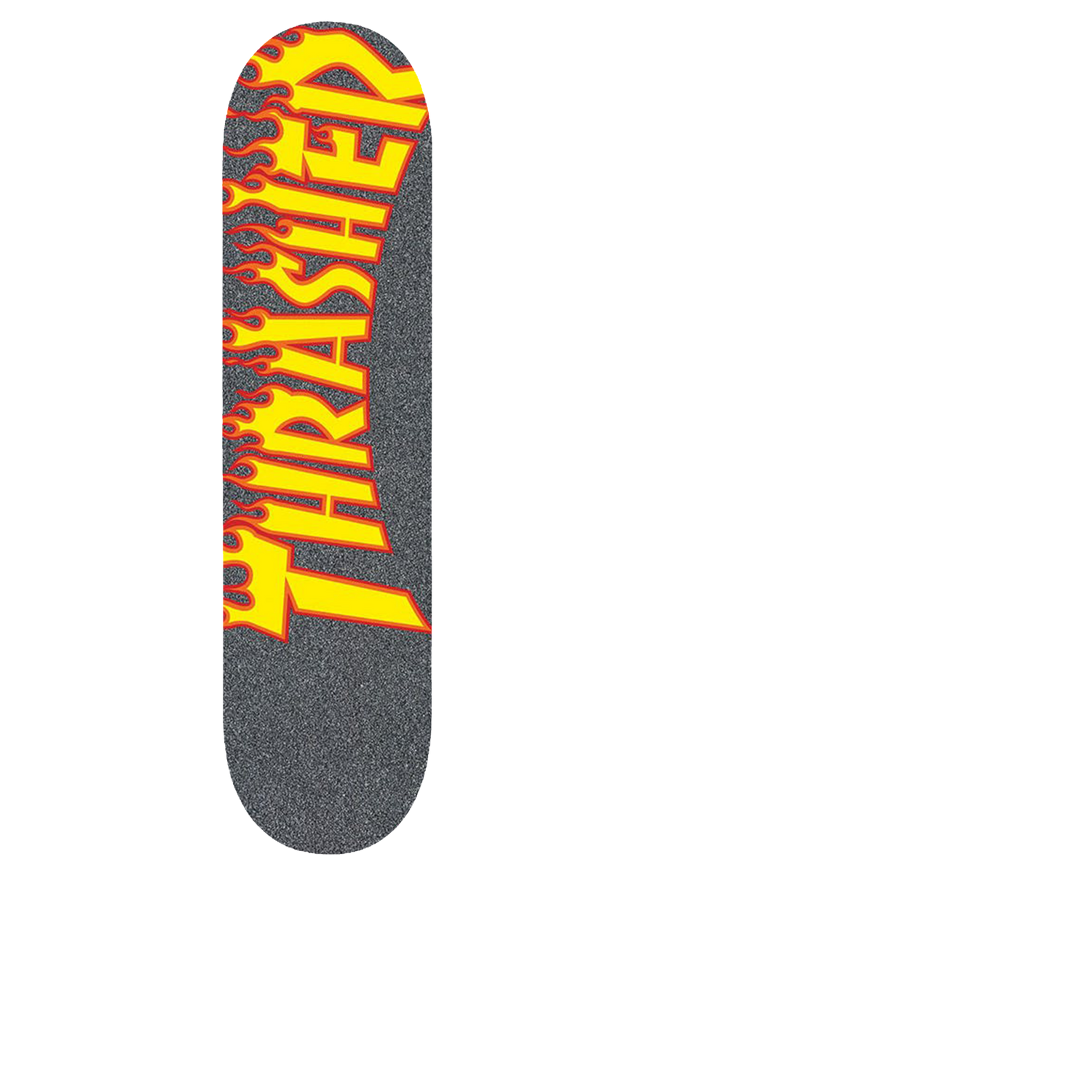 MOB X Thrasher Flame Skateboard Grip Tape - Black