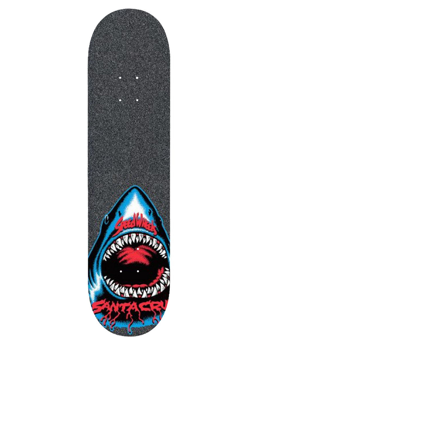 MOB X Santa Cruz Speed Wheels Skateboard Grip Tape - Shark