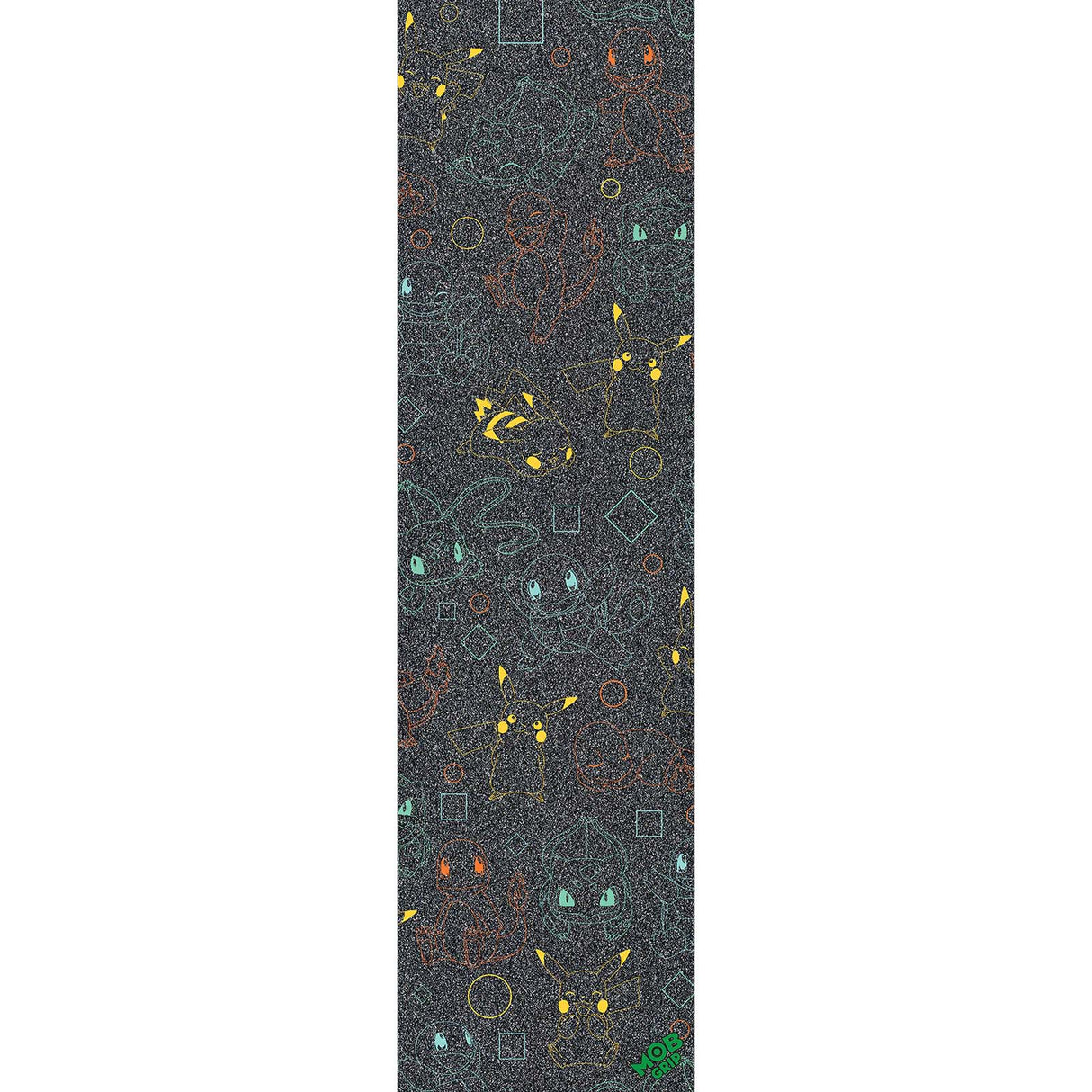 MOB x Pokemon Pikachu Partner Outline Skateboard Grip Tape