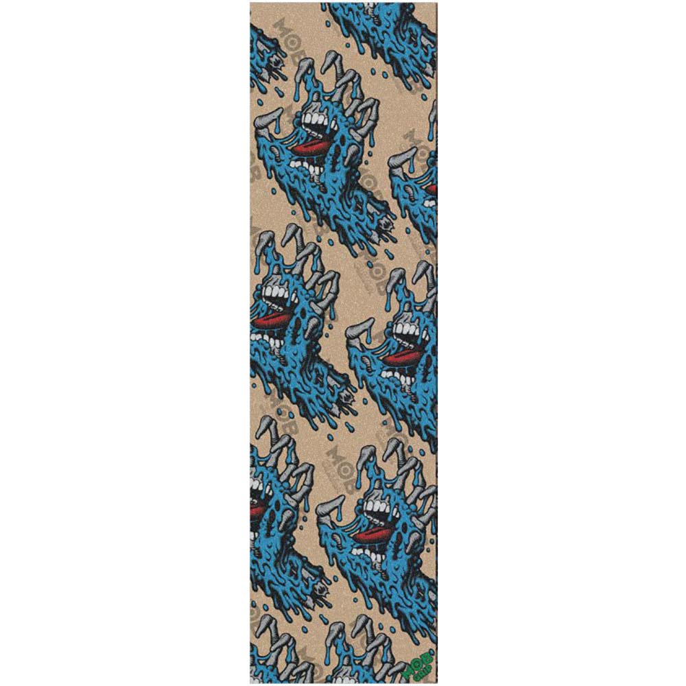 MOB x Santa Cruz Skateboard Grip Tape - Melting Hand 9"