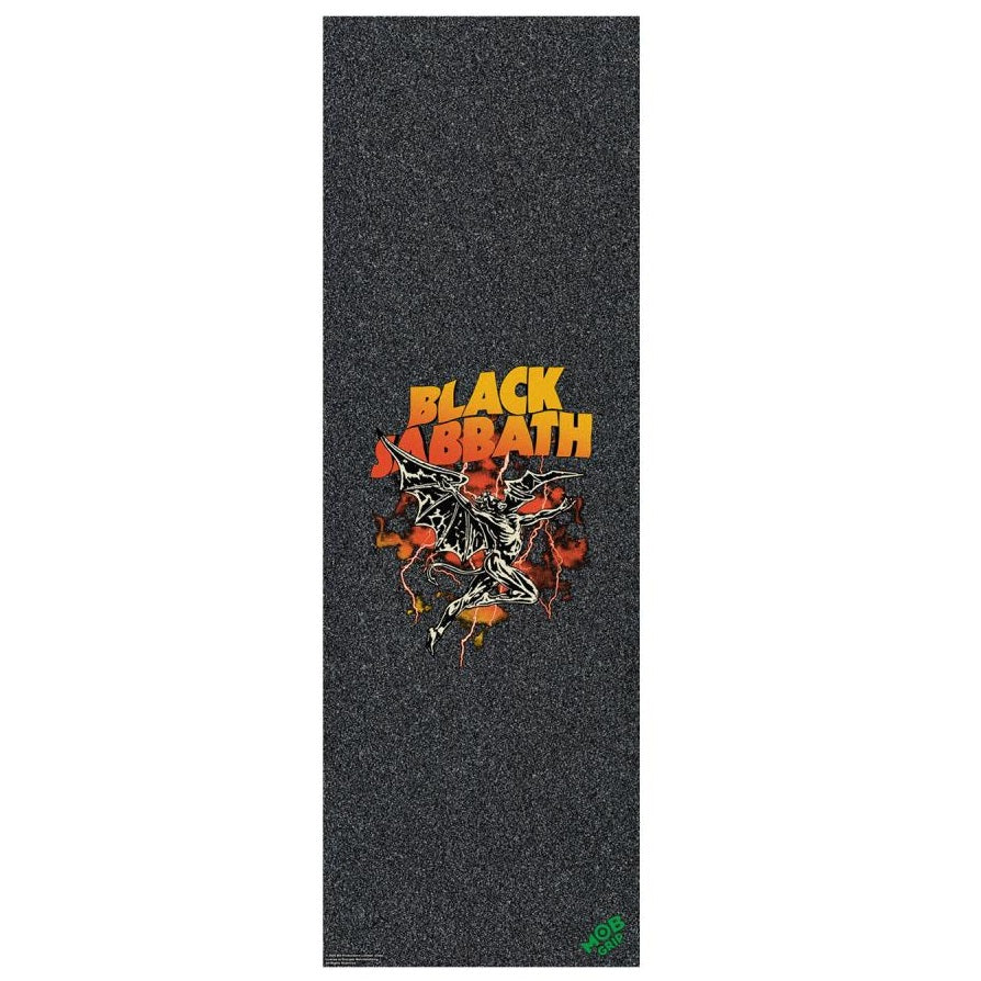 MOB x Black Sabbath Henry 2 Skateboard Grip Tape - Black 11"