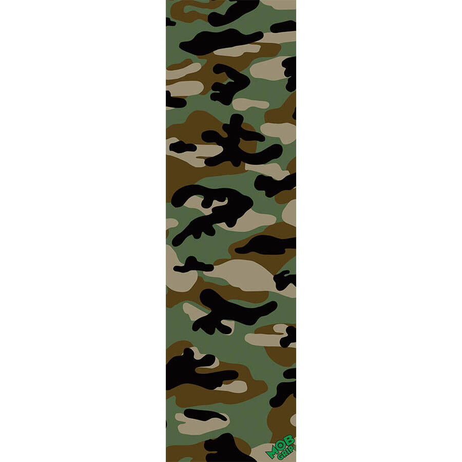 MOB Multi Camo Skateboard Grip Tape - Green