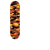 MOB Multi Camo Skateboard Grip Tape - Orange