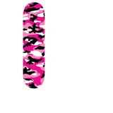 MOB Multi Camo Skateboard Grip Tape - Pink