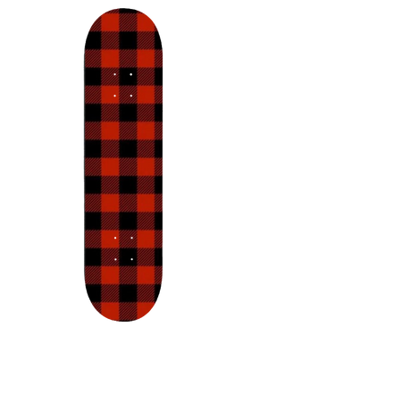 MOB Get Plaidical Skateboard Grip Tape - Red/Black
