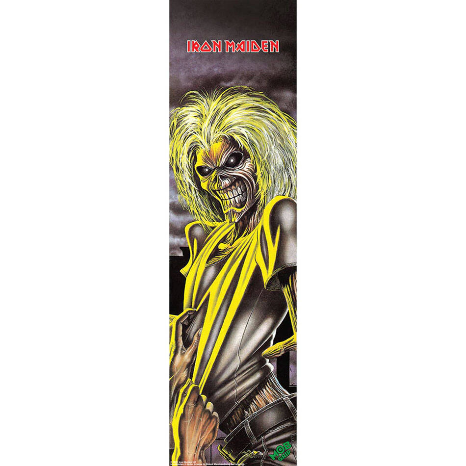 MOB X Iron Maiden Skateboard Grip Tape - Eddie