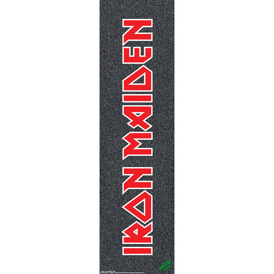 MOB X Iron Maiden Skateboard Grip Tape - Logo