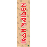 MOB X Iron Maiden Logo Skateboard Grip Tape - Clear