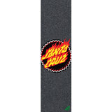 MOB X Santa Cruz Dot Skateboard Grip Tape - Flamed Dot