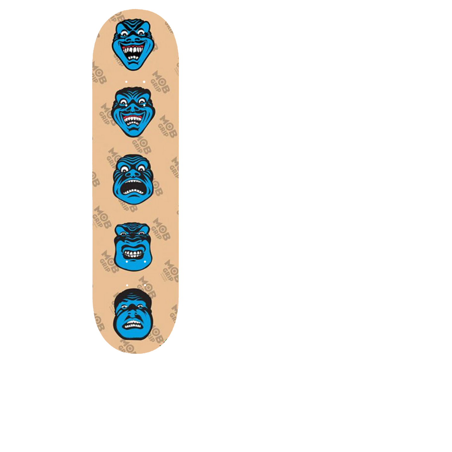 MOB X Santa Cruz Speed Wheels Skateboard Grip Tape - Faces