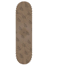 MOB Clear Skateboard Grip Tape - Trip Out 2