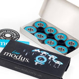 Modus Blue Skateboard Bearings (Pack of 8)