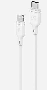 Momax Zero USB-C to Lightning 1.2m Charger - White
