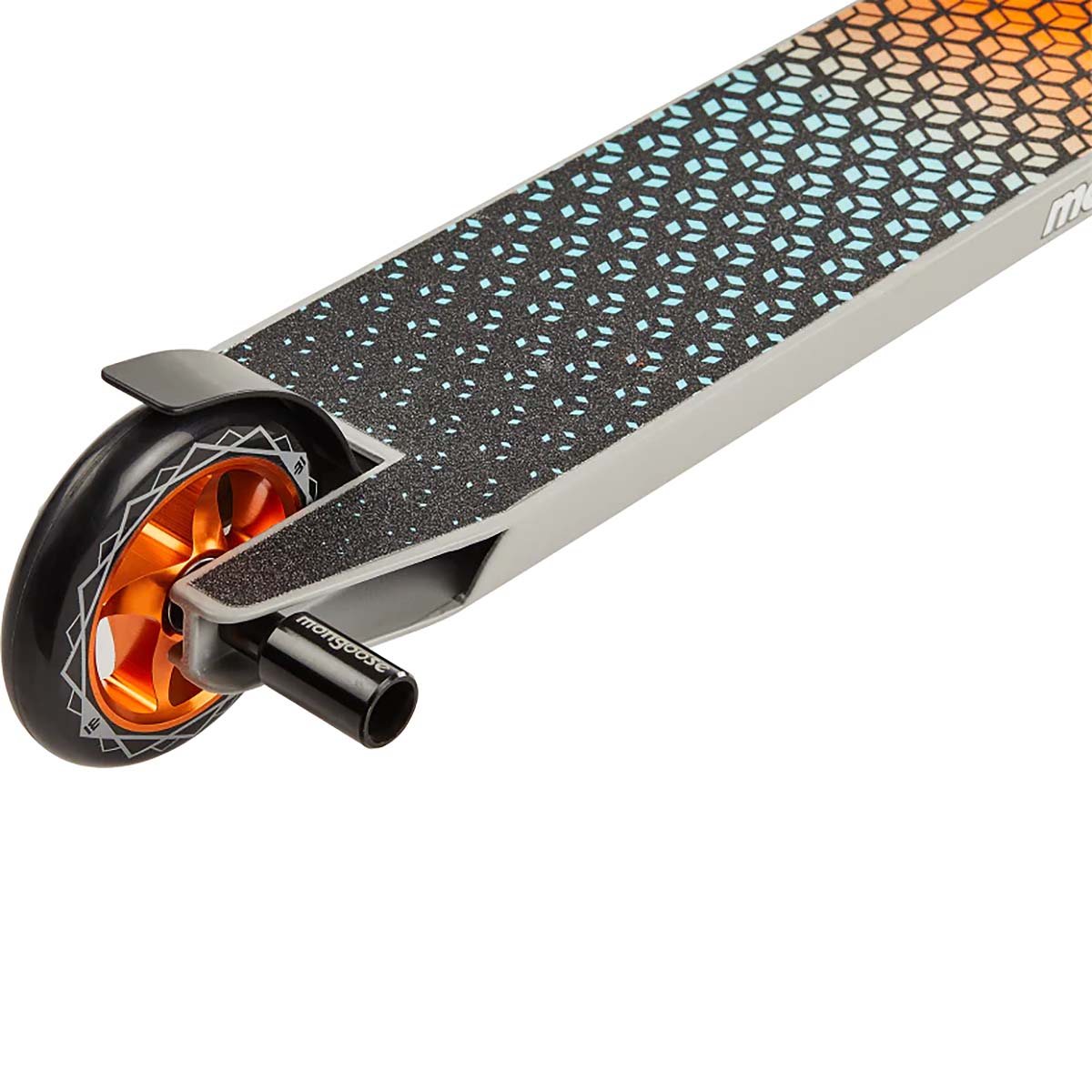 Mongoose Rise 110 Elite Stunt Scooter - Grey/Orange