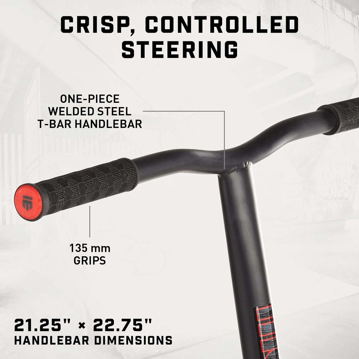 Mongoose Rise 100 Pro Stunt Scooter - Black/Red