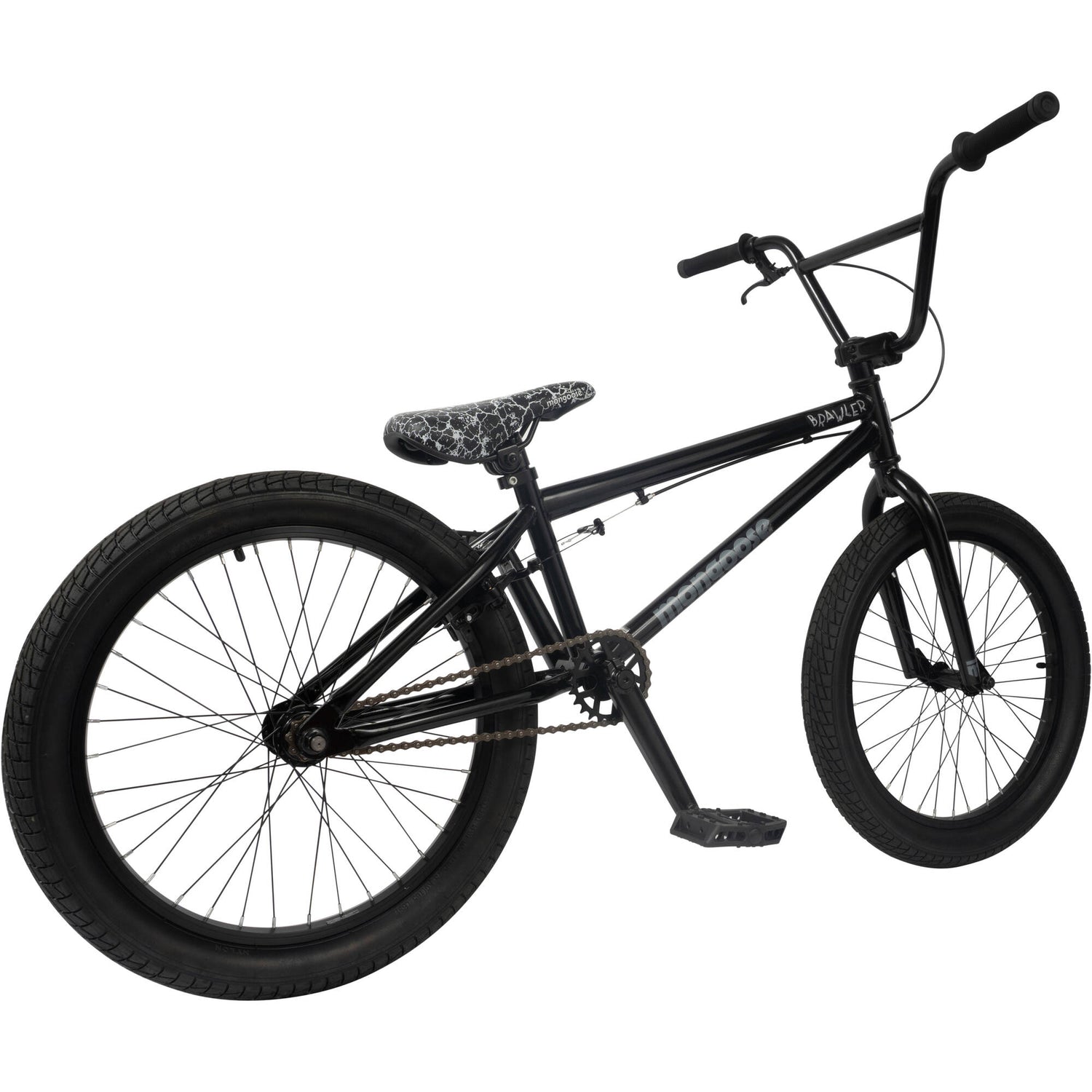 Mongoose Brawler 20" Complete BMX - Black/Grey