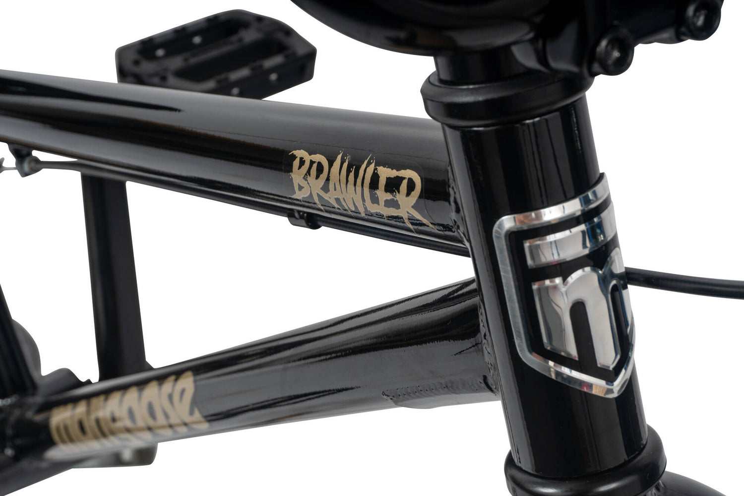 Mongoose Brawler 20" Complete BMX - Black/Gold