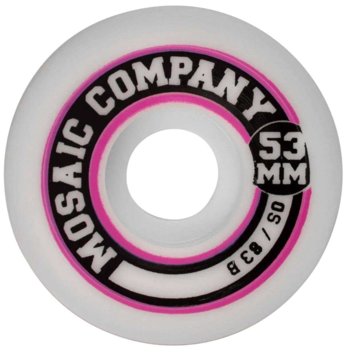 Mosaic College Skateboard Wheels - 53mm