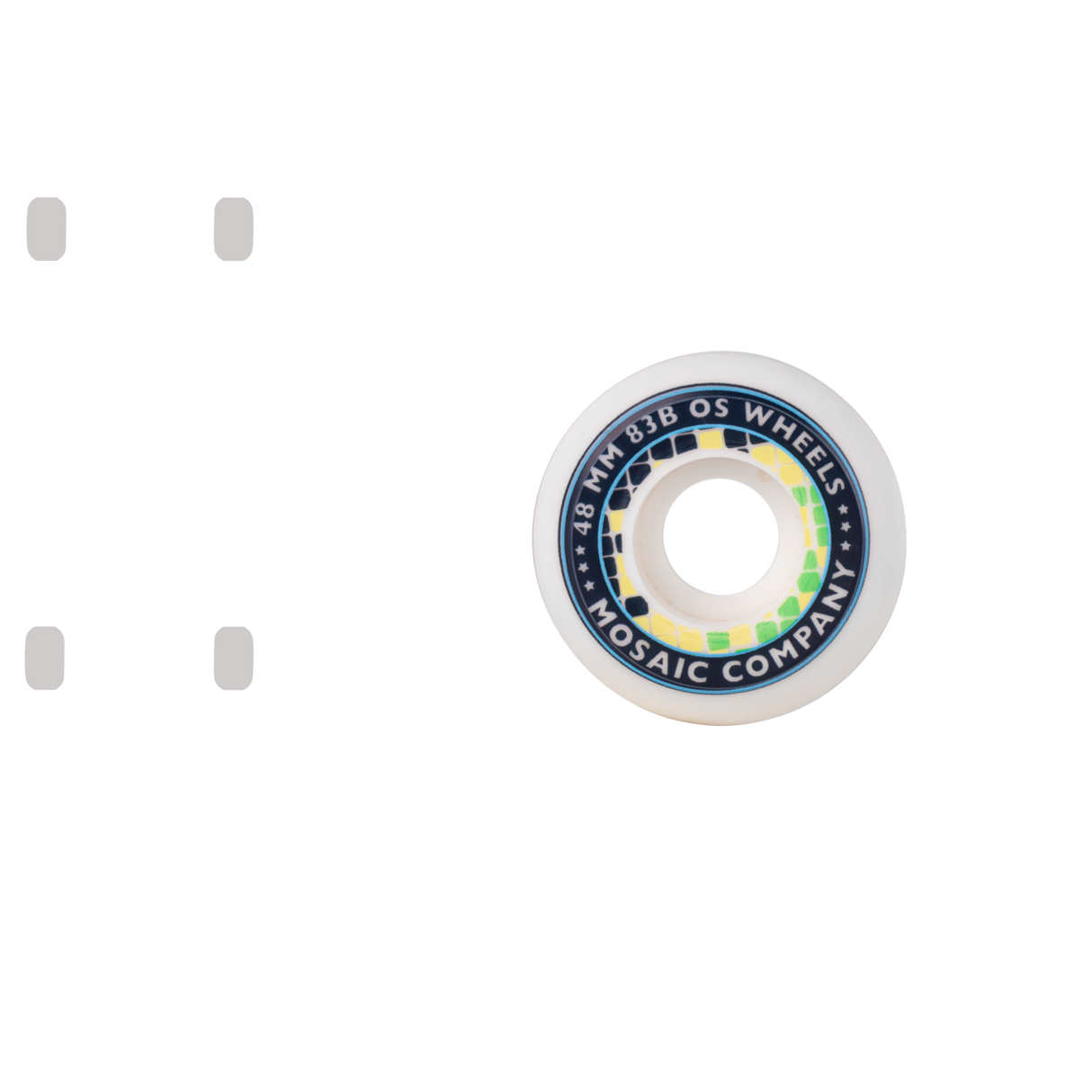 Mosaic Stars Skateboard Wheels - 48mm