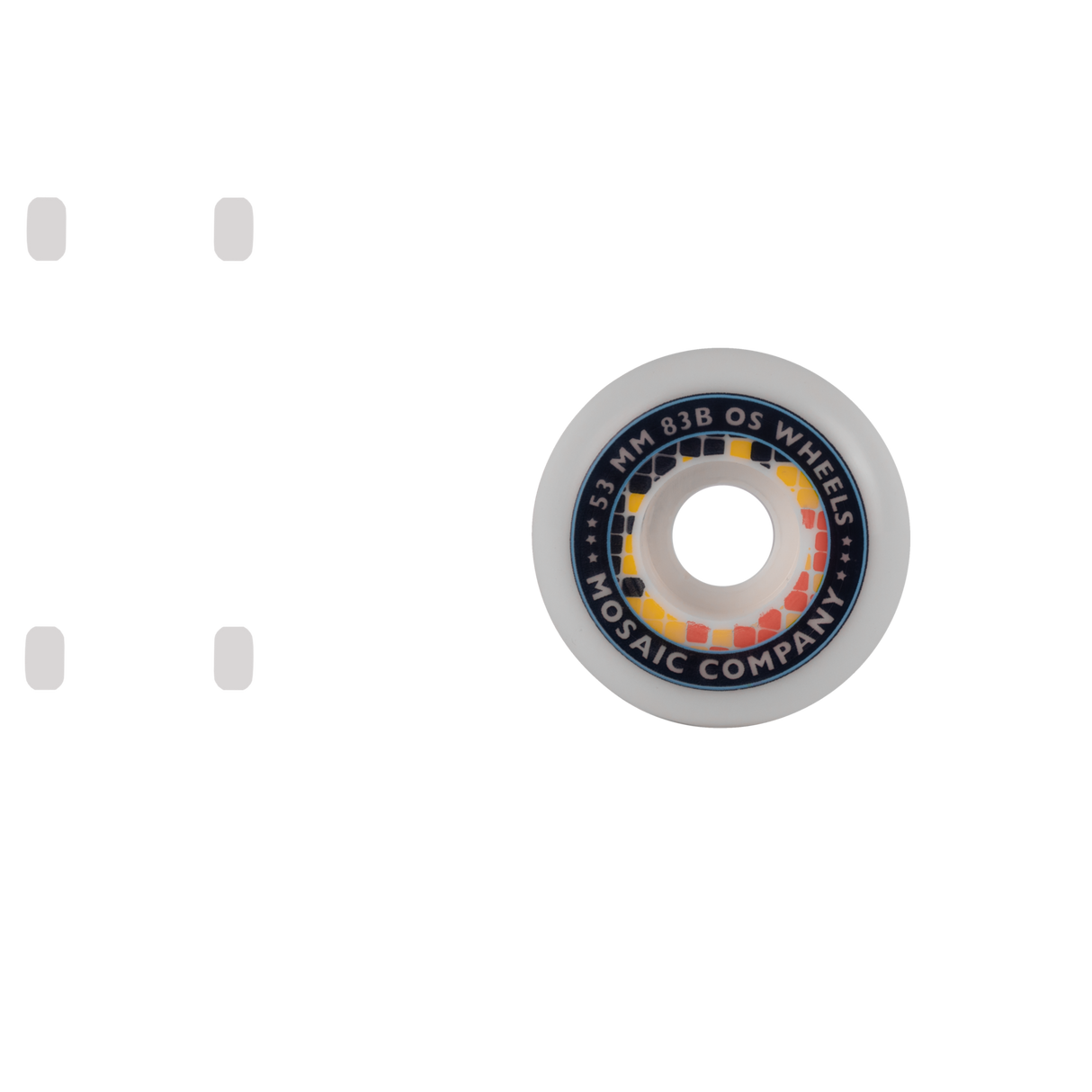 Mosaic Stars Skateboard Wheels - 53mm