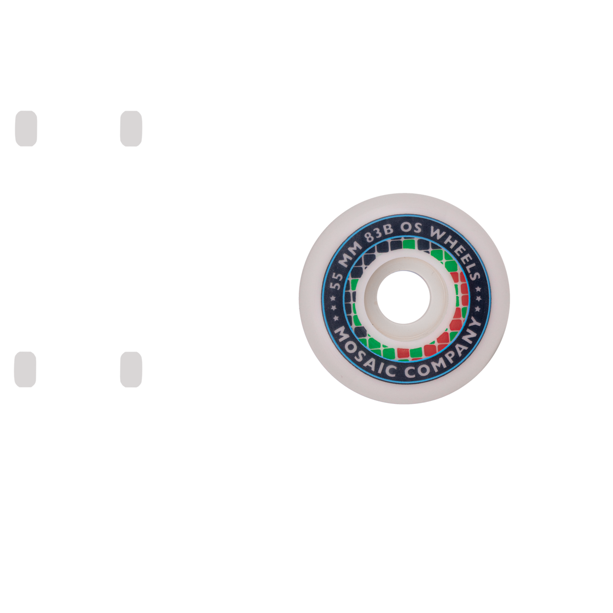 Mosaic Stars Skateboard Wheels - 55mm