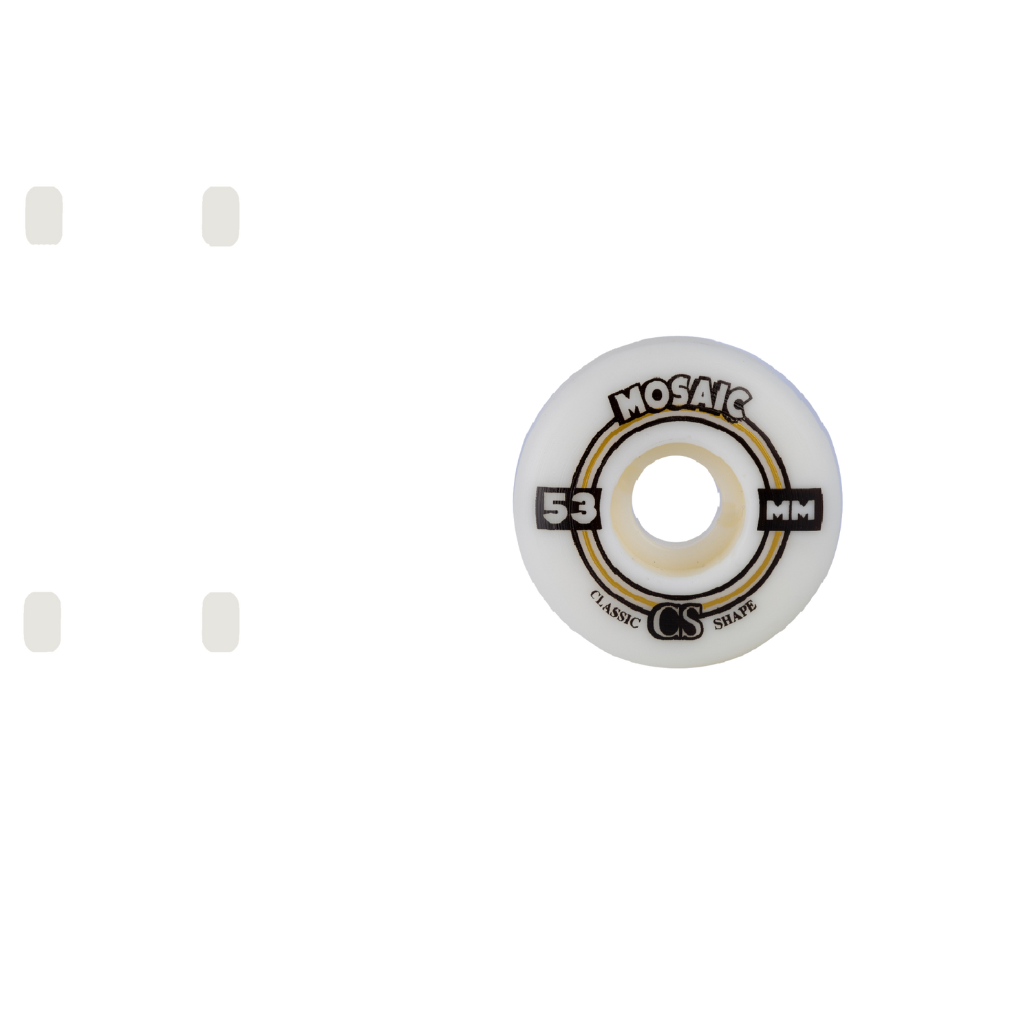 Mosaic CS Neo Skateboard Wheels - 53mm