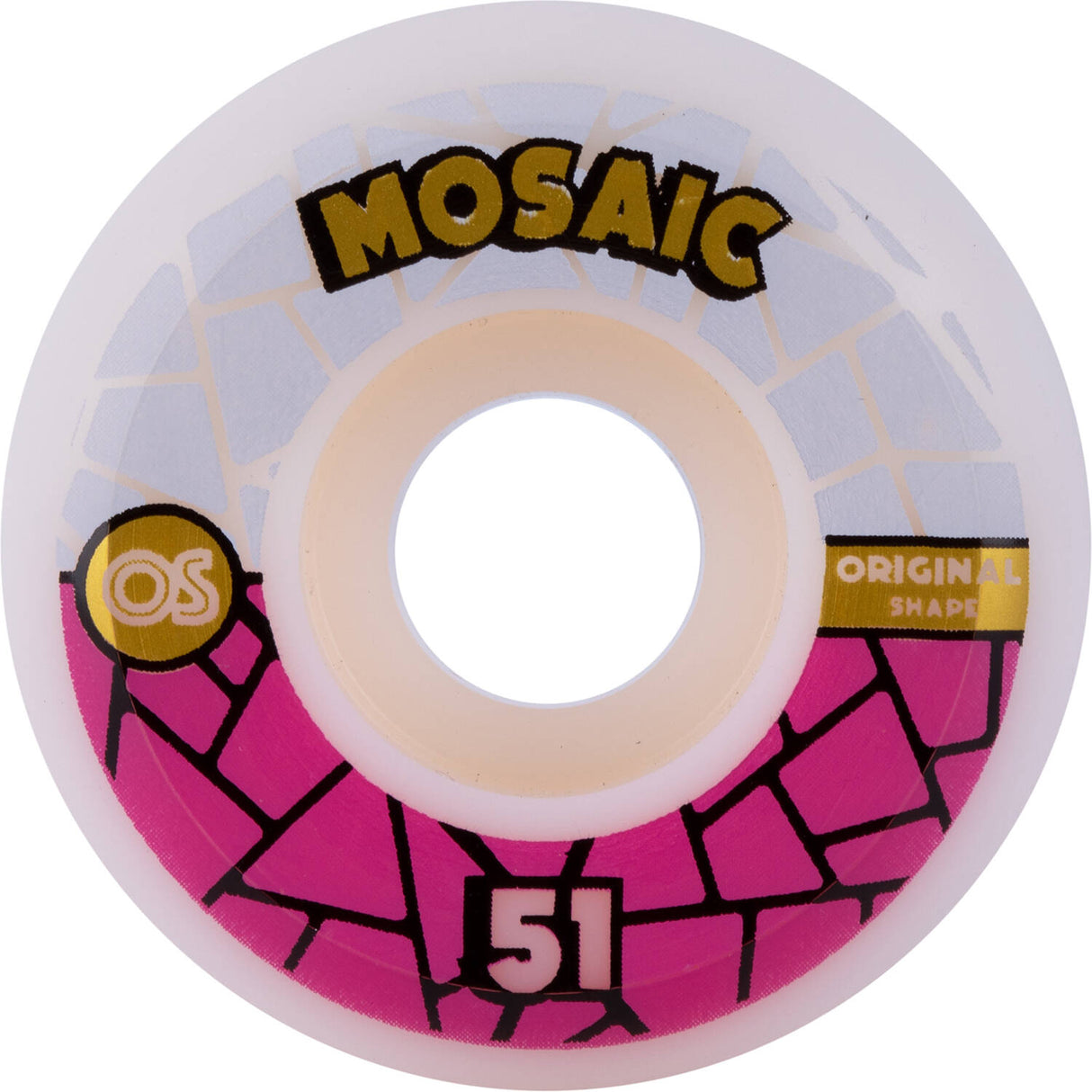 Mosaic OS Mrn Skateboard Wheels - 51mm