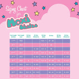 Moxi Beach Bunny Quad Roller Skates - Peach