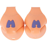 Moxi Beach Bunny Toe Caps - Peach (Pair)