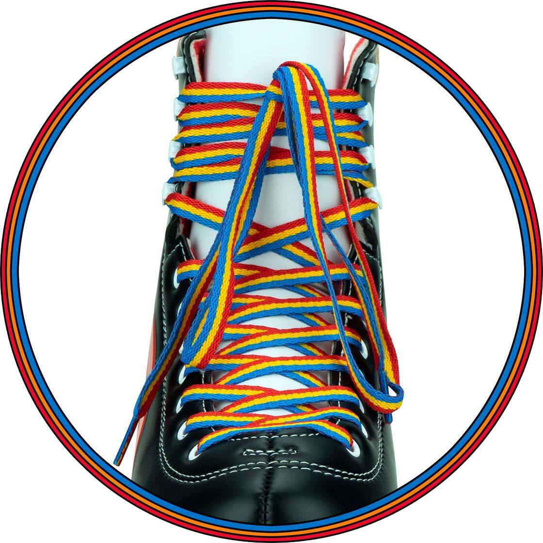 Moxi Rainbow Rider Roller Skate Laces - 100"