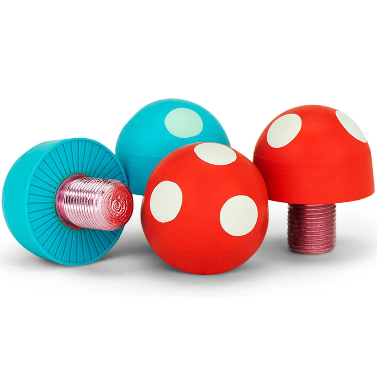 Moxi Mushroom Roller Skate Toe Stops - Red