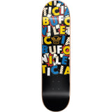 Monarch Leticia Rialto R7 Skateboard Deck - Red 8"