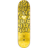 Monarch Leticia Rialto R7 Skateboard Deck - Red 8"