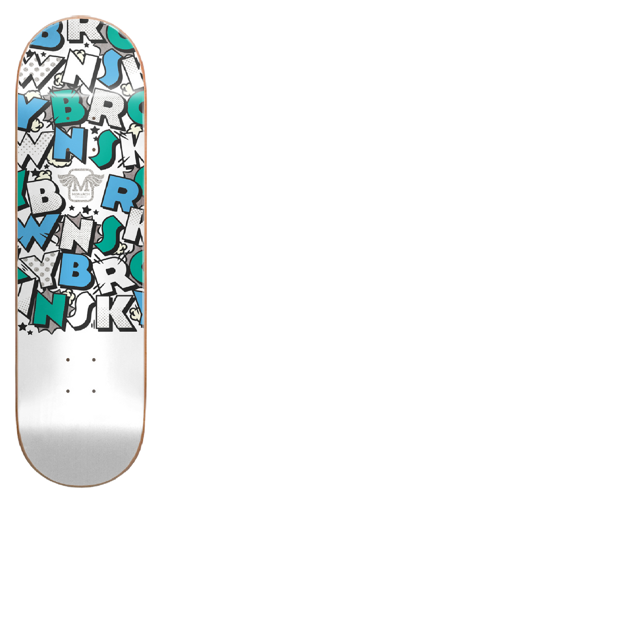 Monarch Sky Rialto Skateboard Deck - Grey 8.125"