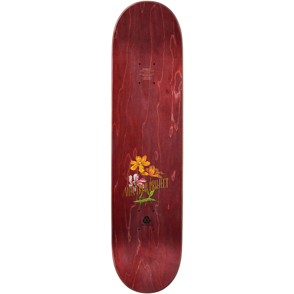 Monarch Botanic R7 Skateboard Deck - Leticia 8"