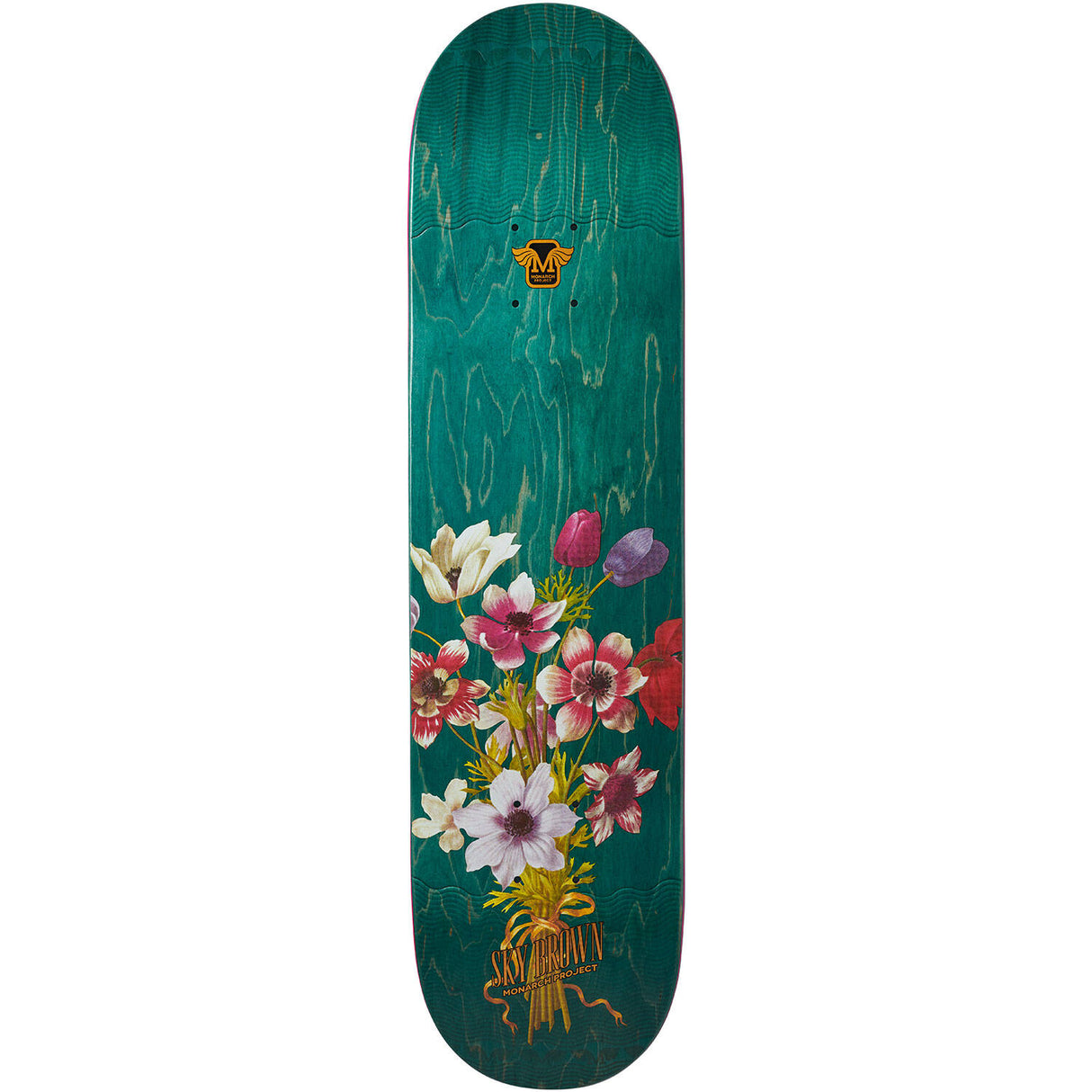 Monarch Botanic R7 Skateboard Deck - Sky 7.75"