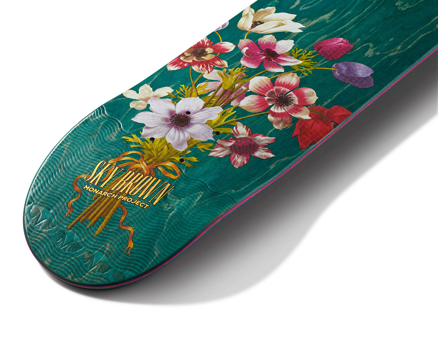 Monarch Botanic R7 Skateboard Deck - Sky 7.75"