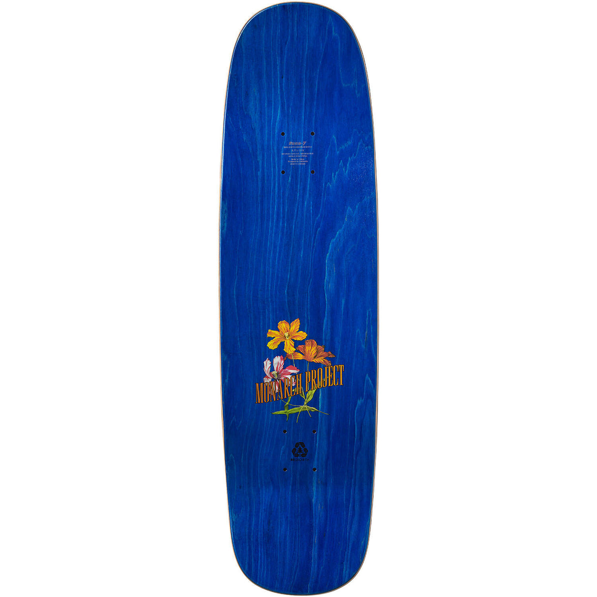 Monarch Botanic Squared R7 Skateboard Deck - Leticia 8.75"