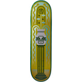 Monarch Fountain R7 Skateboard Deck - Green 8.25"