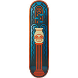 Monarch Fountain R7 Skateboard Deck - Orange 8"