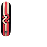 Monarch Synapse R7 Skateboard Deck - Red 8.25"