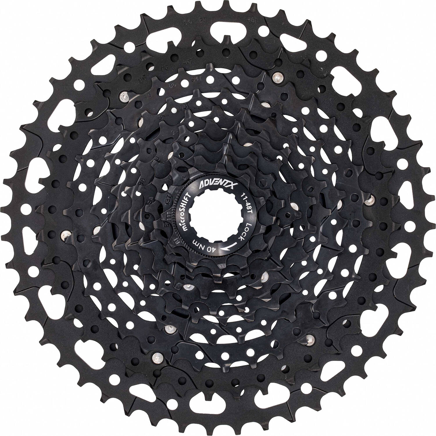 MicroSHIFT Advent-X G104 10-Speed 11-48T Cassette