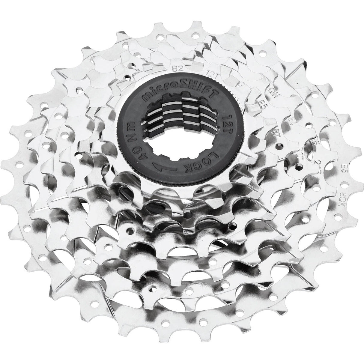 MicroSHIFT Marvo LT T382B 2x8-Speed 12-28T Cassette