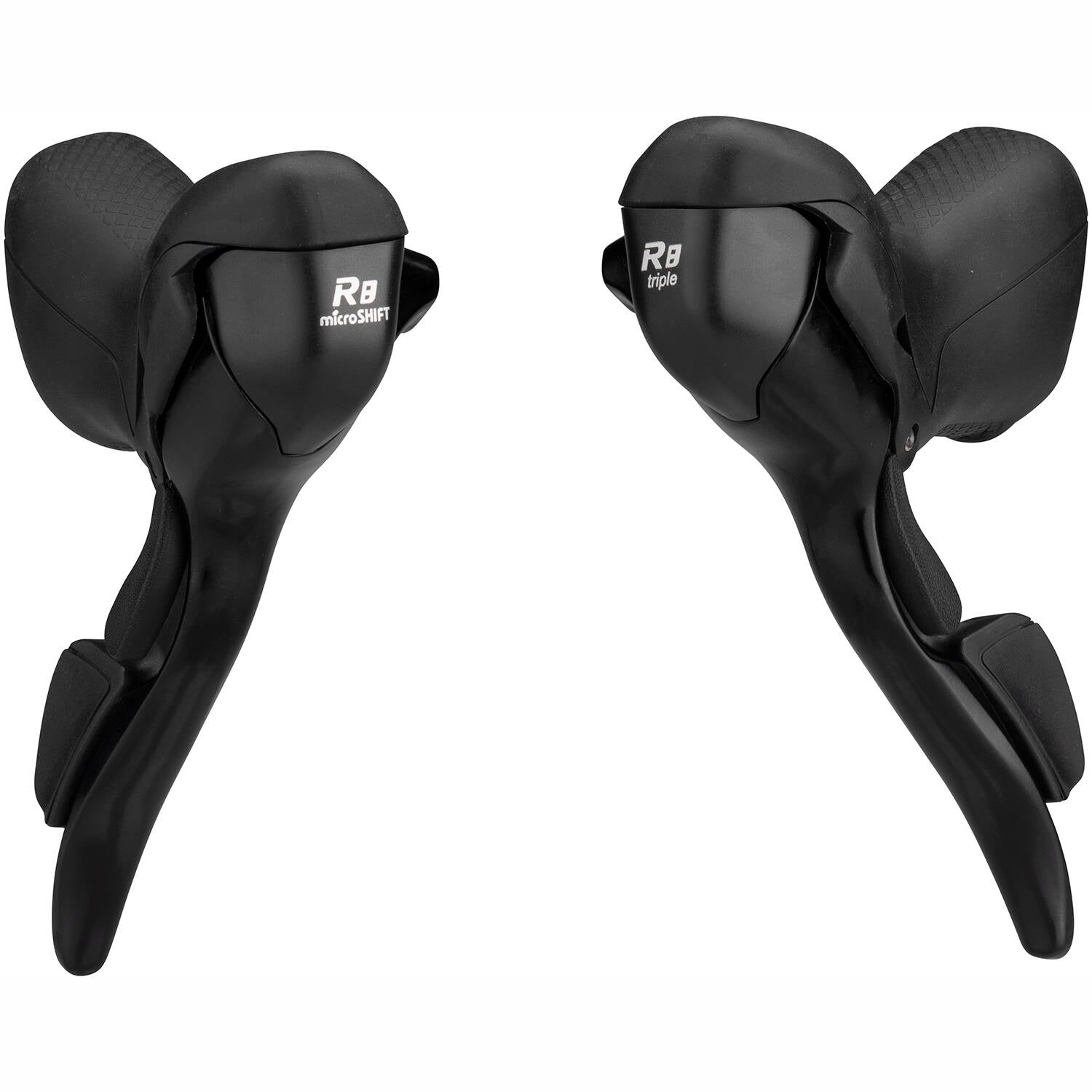MicroSHIFT R8 3x8-Speed Dual Control Lever Set - Pair