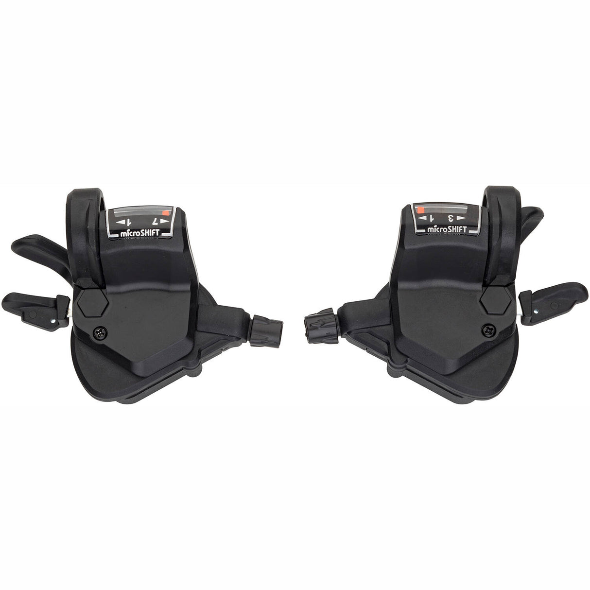 MicroSHIFT TS39-7 3x7-Speed Shifter - Pair