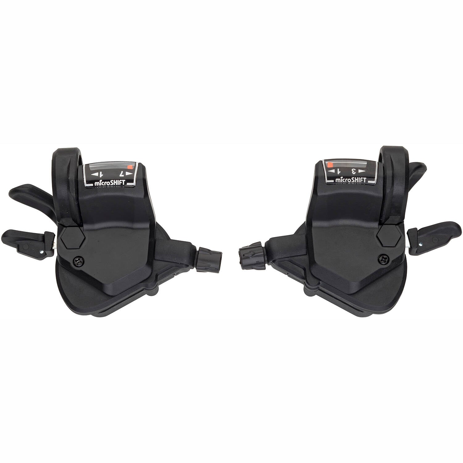 MicroSHIFT TS39-7 3x7-Speed Shifter - Pair