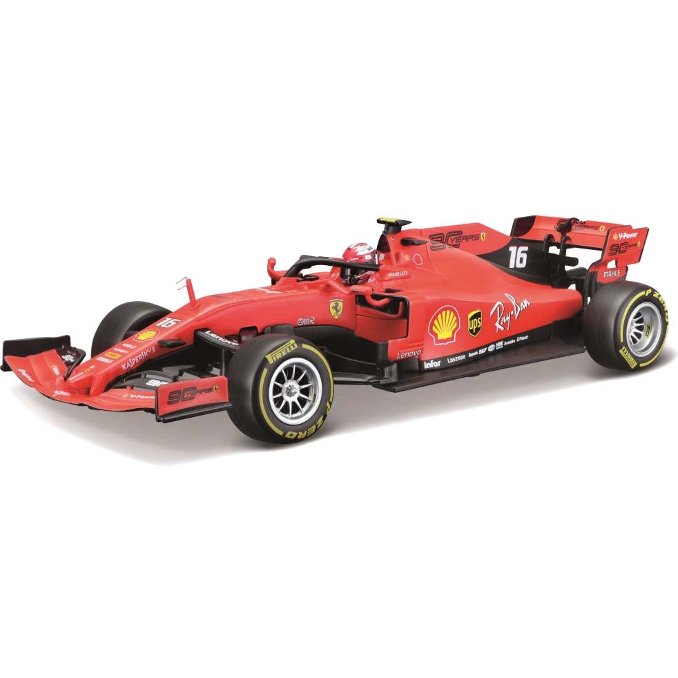 Maisto 1:24 Premium 2.4GHz RC F1 Race Car - Ferrari Sf90 2019 Season (Leclerc)