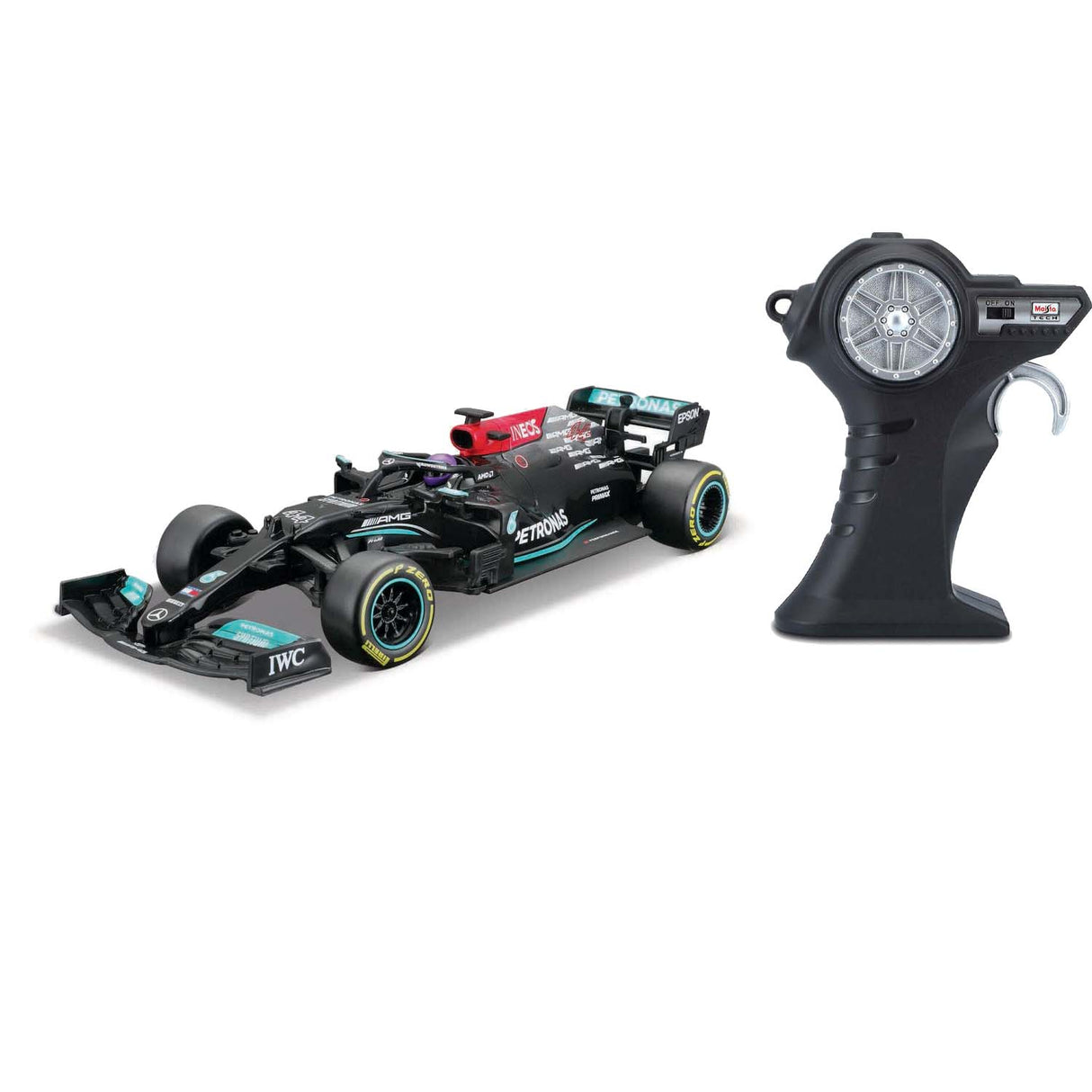 Maisto 1:24 Premium 2.4GHz RC F1 Race Car - Mercedes 2021 Season (Hamilton)